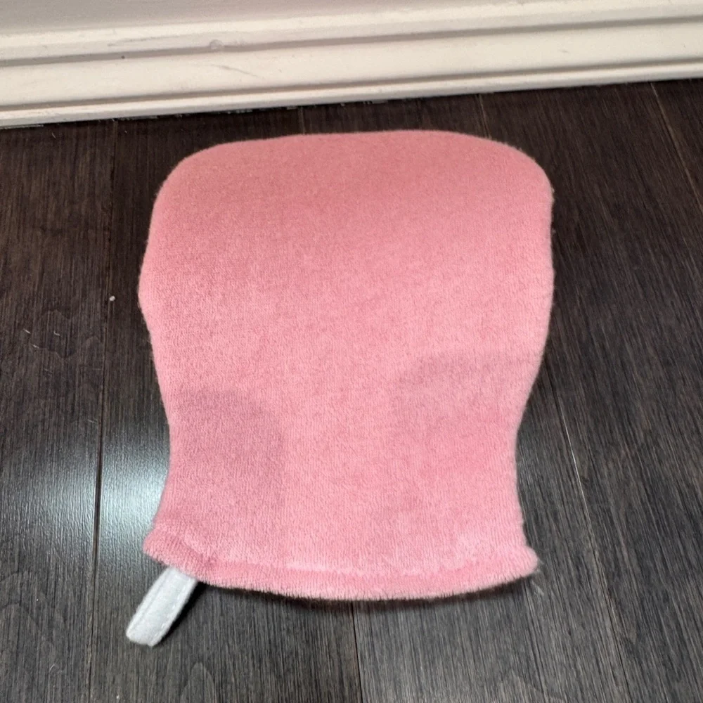 NWOT Disney Pink Princess Bath Mitt for Toddler Baby Girl Belle Cinderella Sleep
